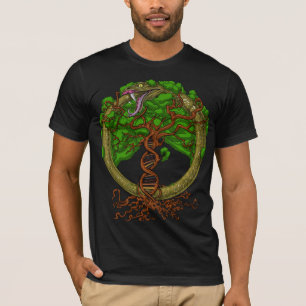 Camiseta Árvore Cobra De Ouroboros