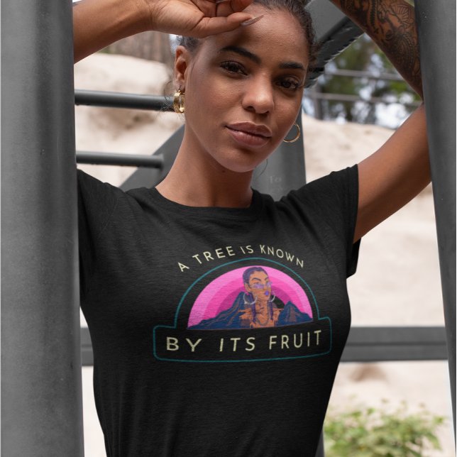 Camiseta Árvore Conhecida Por Fruta Urbana (Criador carregado)