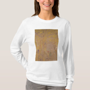 Camiseta Árvore contra um Fundo amarelo, 1901