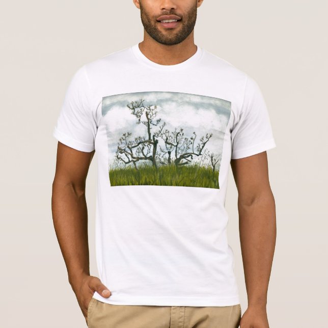Camiseta Árvore da aguarela (Frente)