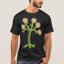Camiseta árvore da pizza