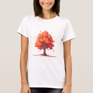 Camiseta Árvore da Serenidade do outono