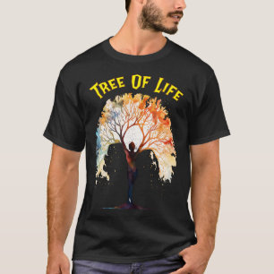 Camiseta Árvore da Vida Como Acima Assim Abaixo Arte Espiri