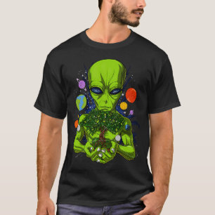 Camiseta Árvore da Vida de Alien Espacial