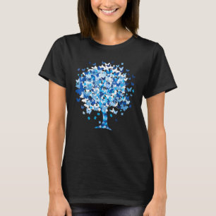 Camiseta Árvore Da Vida Mês De Conscientização Do Autismo P