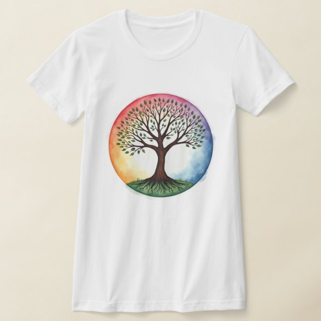 Camiseta Árvore da vida T-Shirt (Postura )