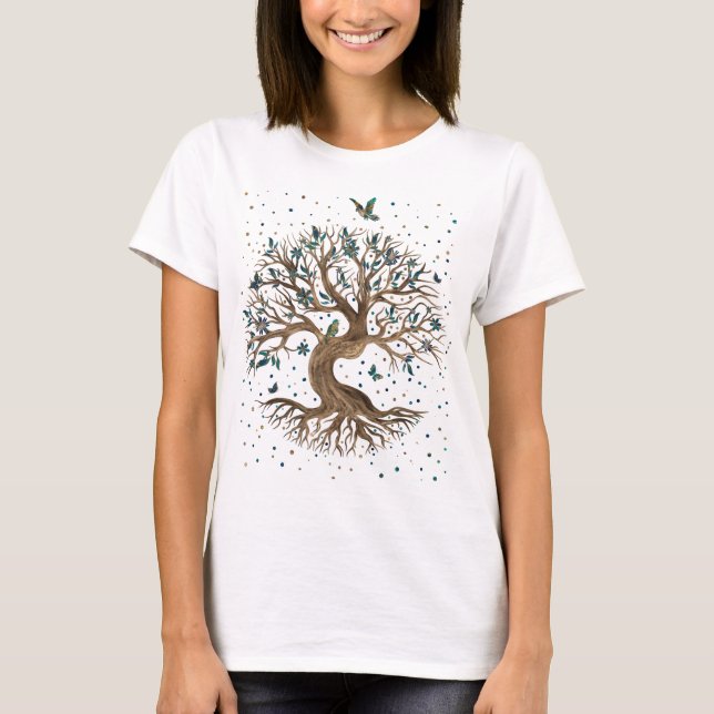 Camiseta Árvore da vida - Yggdrasil (Frente)