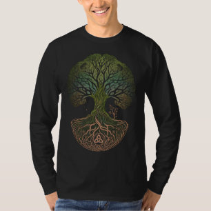 Camiseta Árvore da Vida Yggdrasil Celta Nórdico Viking Gráf