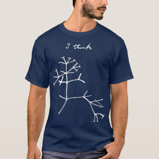 Camiseta Árvore Darwin da Biologia da Evolução da Vida