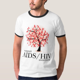 Camiseta Árvore de AIDS/HIV