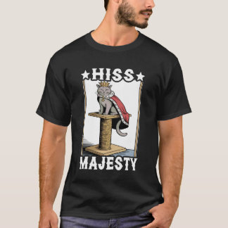 Camiseta Árvore de Arranhar Gato Sua Majestade Sibilante
