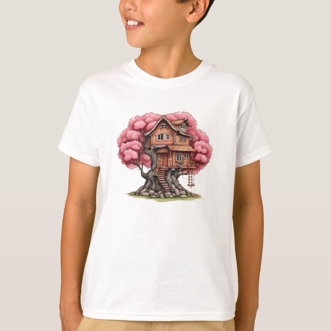Camiseta Árvore de cerejeira (Frente)