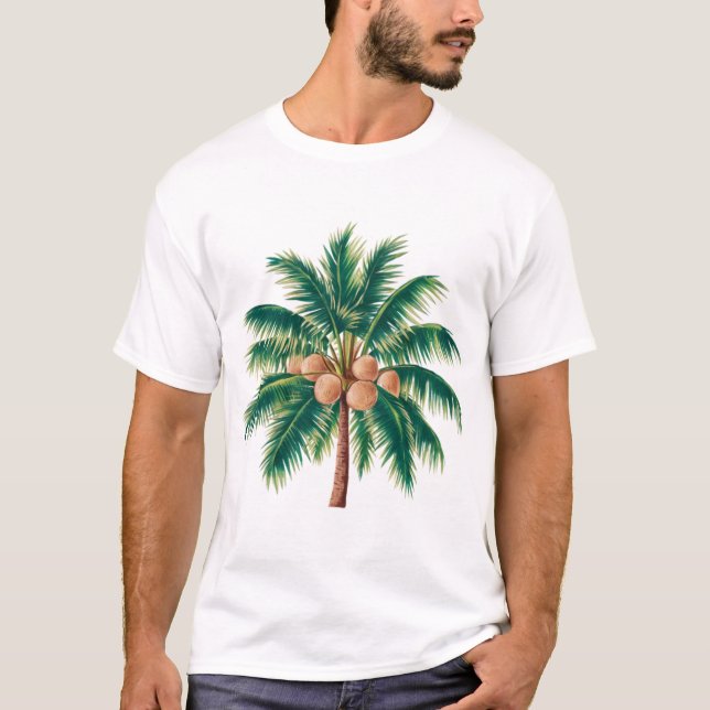 Camiseta Árvore de coco (Frente)