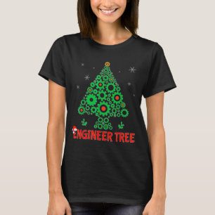 Camiseta Árvore de Engenheiro de Natal _ Engenharia Mecânic