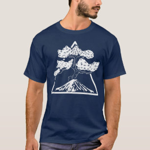 Camiseta Árvore de flor japonesa Sakura Bonsai Japão N