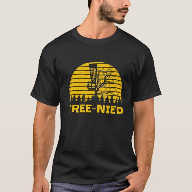 Camiseta Árvore de Golf de Disco Nied 4 (Frente)