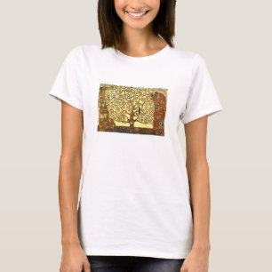 Camiseta Árvore de Gustavo Klimt do t-shirt da vida