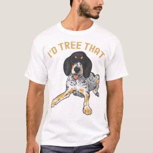 Camiseta Árvore de ID do Conhound Bluetick que
