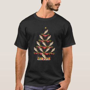 Camiseta Árvore de Iluminação do Bacalhau
