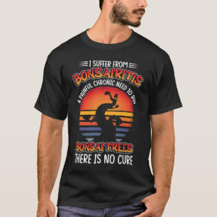 Camiseta Árvore de Juniper Gardening Plantas Árvore Bonsai