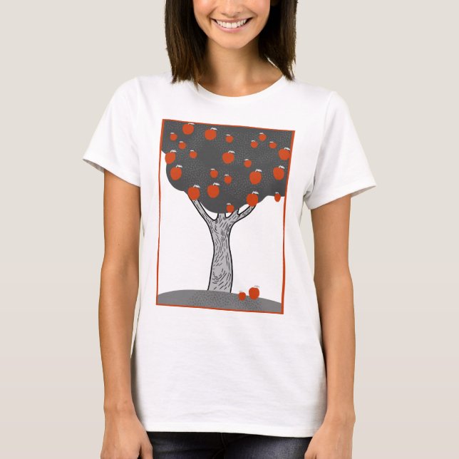 Camiseta Árvore de maçã (Frente)