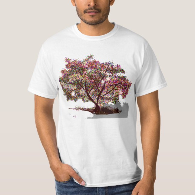 Camiseta Árvore de máscara (Frente)
