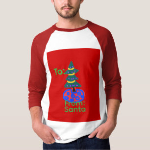 Camiseta árvore de Natal