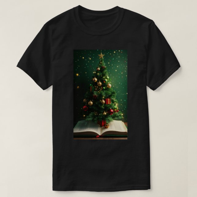 Camiseta Árvore de Natal. (Frente do Design)