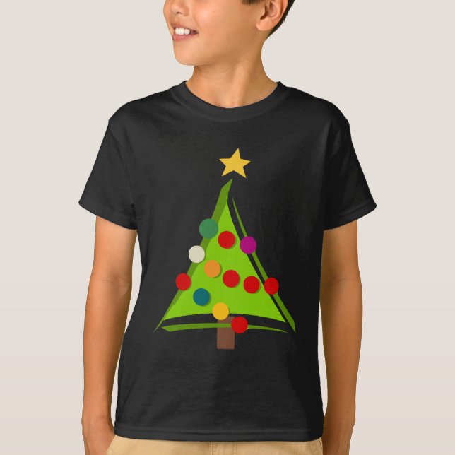 Camiseta Árvore de Natal (Frente)