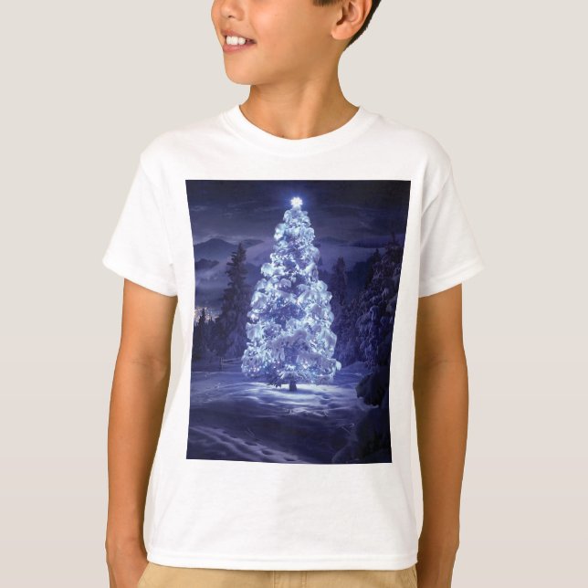 Camiseta Árvore de Natal (Frente)