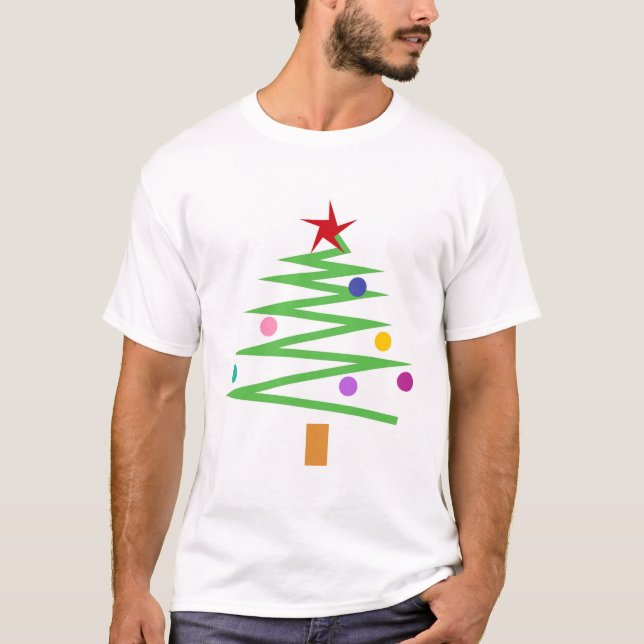 Camiseta Árvore de Natal (Frente)