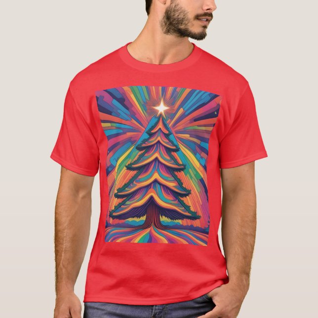 Camiseta Árvore de Natal (Frente)