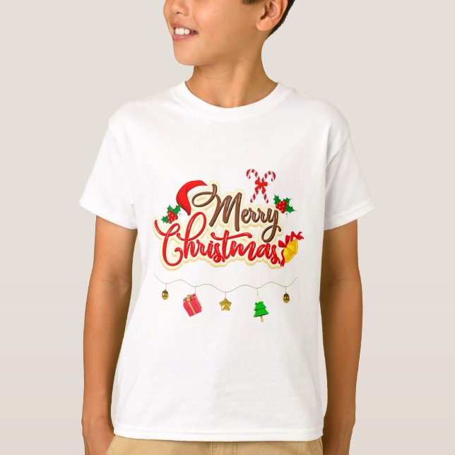 Camiseta Árvore de Natal (Frente)