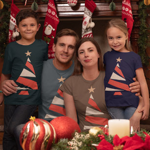 Camiseta árvore de Natal