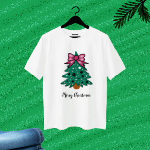 Camiseta árvore de Natal