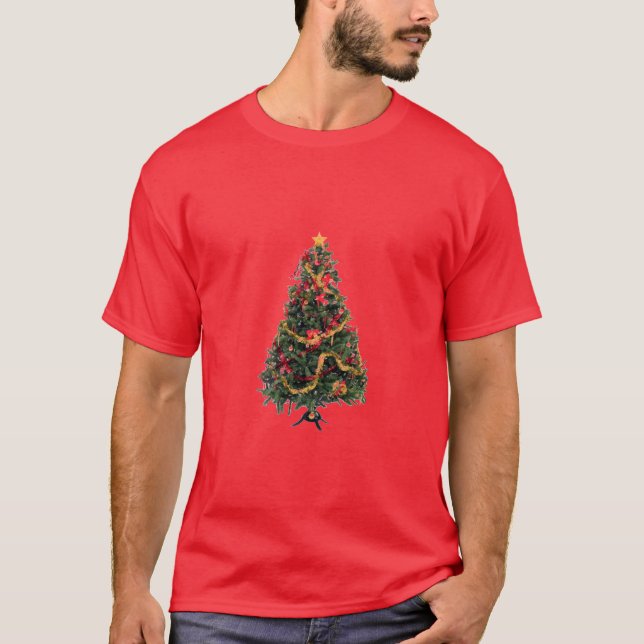 Camiseta árvore de Natal (Frente)