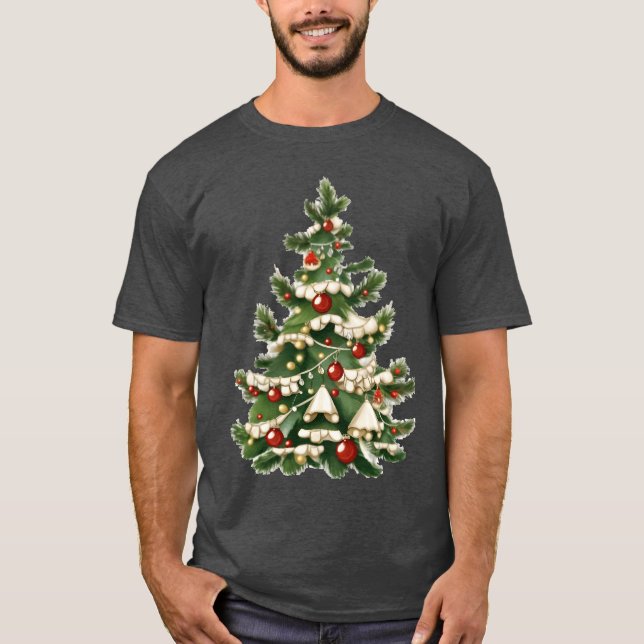 Camiseta Árvore de Natal11 amigo (Frente)