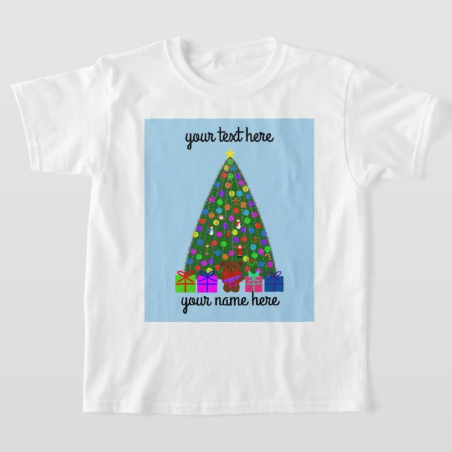 Camiseta Árvore de Natal #3 T-Shirt (Postura )