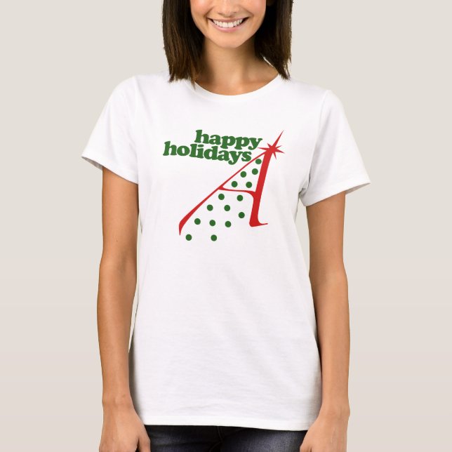 Camiseta Árvore de Natal Ateista (Frente)