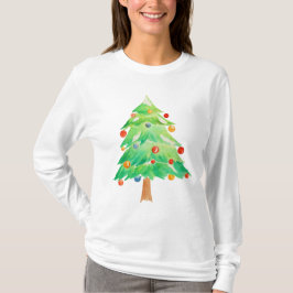 Camiseta Árvore de Natal - camisola feia do Natal