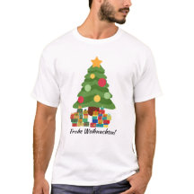 Árvore de Natal com presentes Feliz Natal!