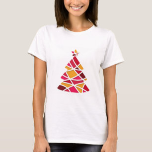Camiseta Árvore de Natal da na moda