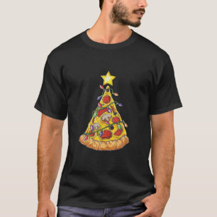 Camiseta Árvore de Natal da Pizza Iummy