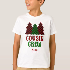Camiseta Árvore de Natal da Xadrez de Primo Personalizada