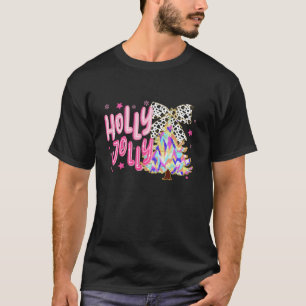 Camiseta Árvore de Natal de Arco Bela Holly Xmas Jolly
