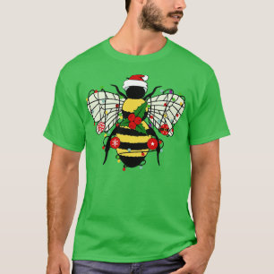 Camiseta Árvore De Natal De Bebê Xmas Luz Engraçada De Abel