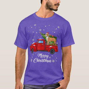 Camiseta Árvore de Natal de Caminhão Vermelho - Passeios Pi
