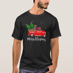 Camiseta Árvore de Natal de Caminhão Vermelho Standard Schn