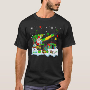 Camiseta Árvore De Natal De Carregando De Cargueiro Neve