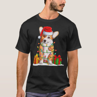 Camiseta Árvore de Natal de Corgi - Feliz Natal